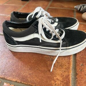 Vans Black and White Women's Sneakers